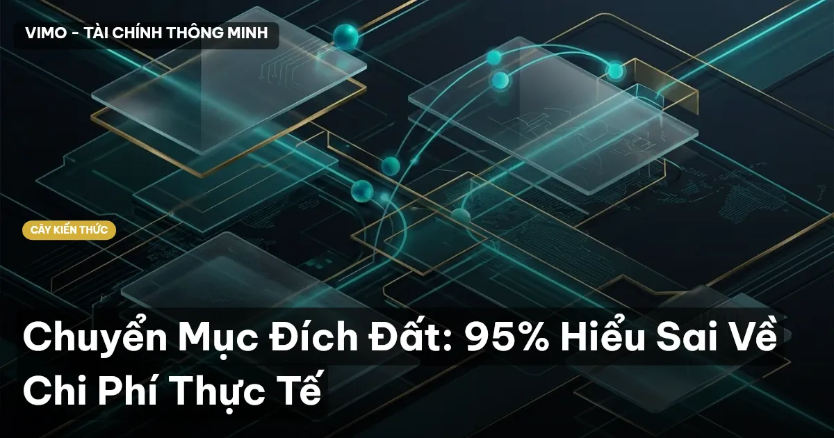 Chuyển Mục Đích Đất: 95% Hiểu Sai Về Chi Phí Thực Tế