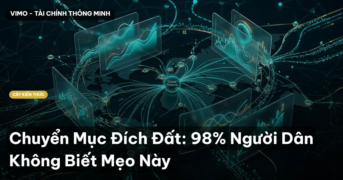 Chuyển Mục Đích Đất: 98% Người Dân Không Biết Mẹo Này