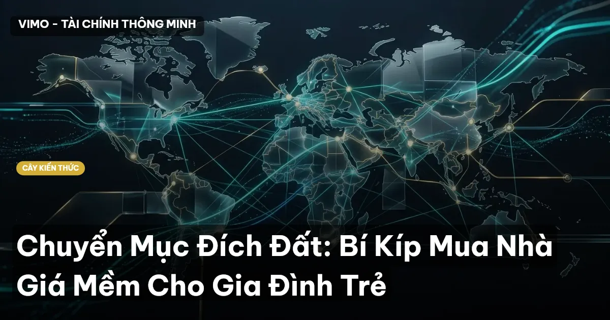 Chuyển Mục Đích Đất: Bí Kíp Mua Nhà Giá Mềm Cho Gia Đình Trẻ