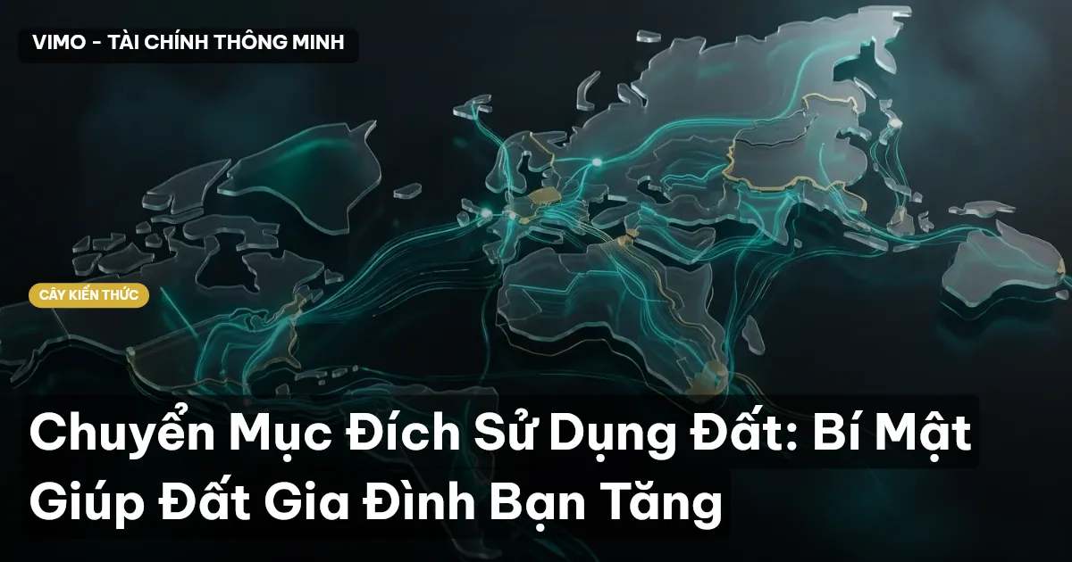 Chuyển Mục Đích Sử Dụng Đất: Bí Mật Giúp Đất Gia Đình Bạn Tăng