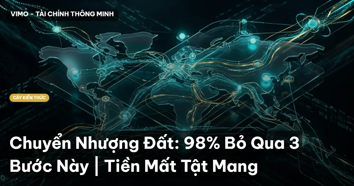 Chuyển Nhượng Đất: 98% Bỏ Qua 3 Bước Này | Tiền Mất Tật Mang