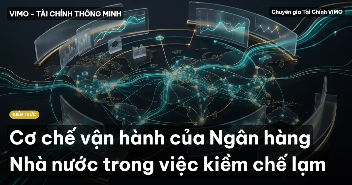 Cơ chế vận hành của Ngân hàng Nhà nước trong việc kiềm chế lạm