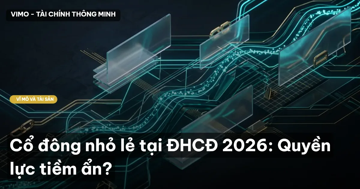 Cổ đông nhỏ lẻ tại ĐHCĐ 2026: Quyền lực tiềm ẩn?