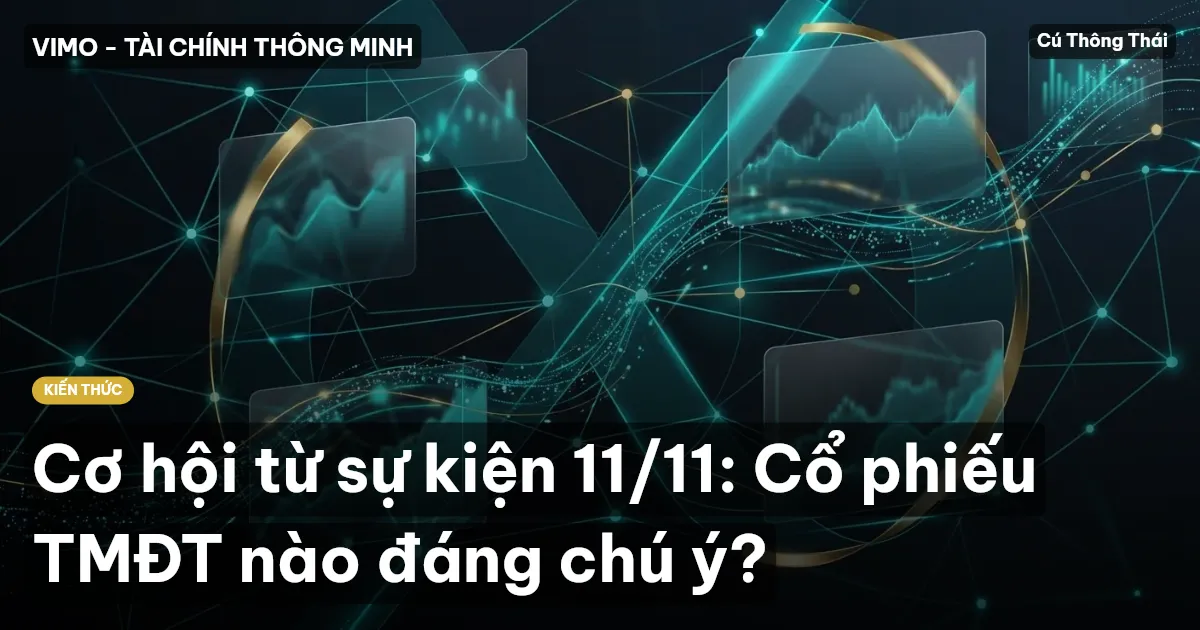 Cơ hội từ sự kiện 11/11: Cổ phiếu TMĐT nào đáng chú ý?