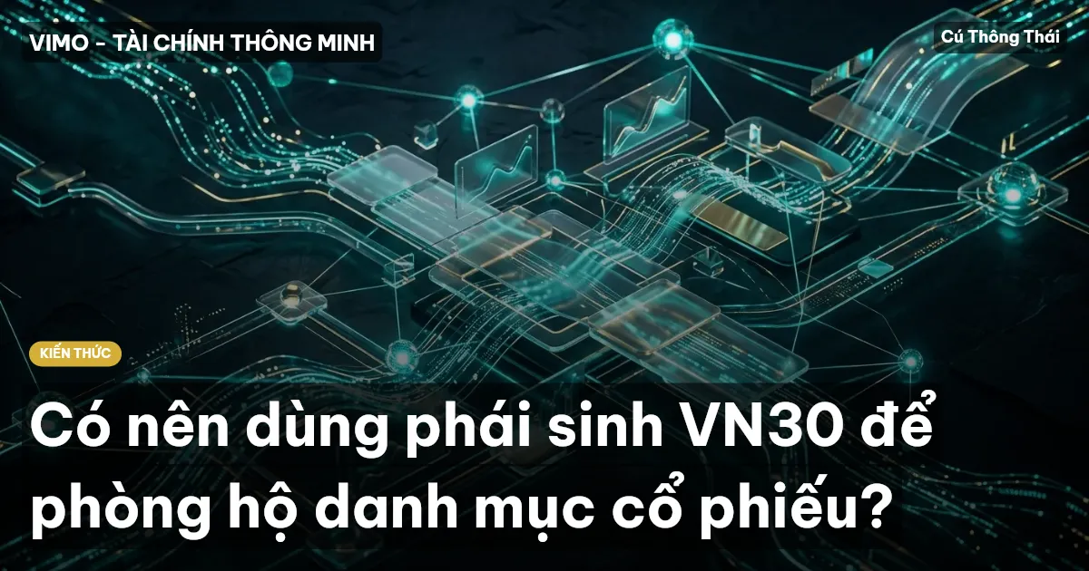 Có nên dùng phái sinh VN30 để phòng hộ danh mục cổ phiếu?