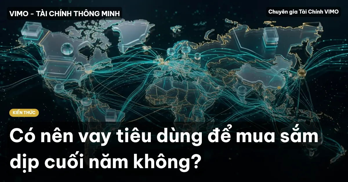 Có nên vay tiêu dùng để mua sắm dịp cuối năm không?