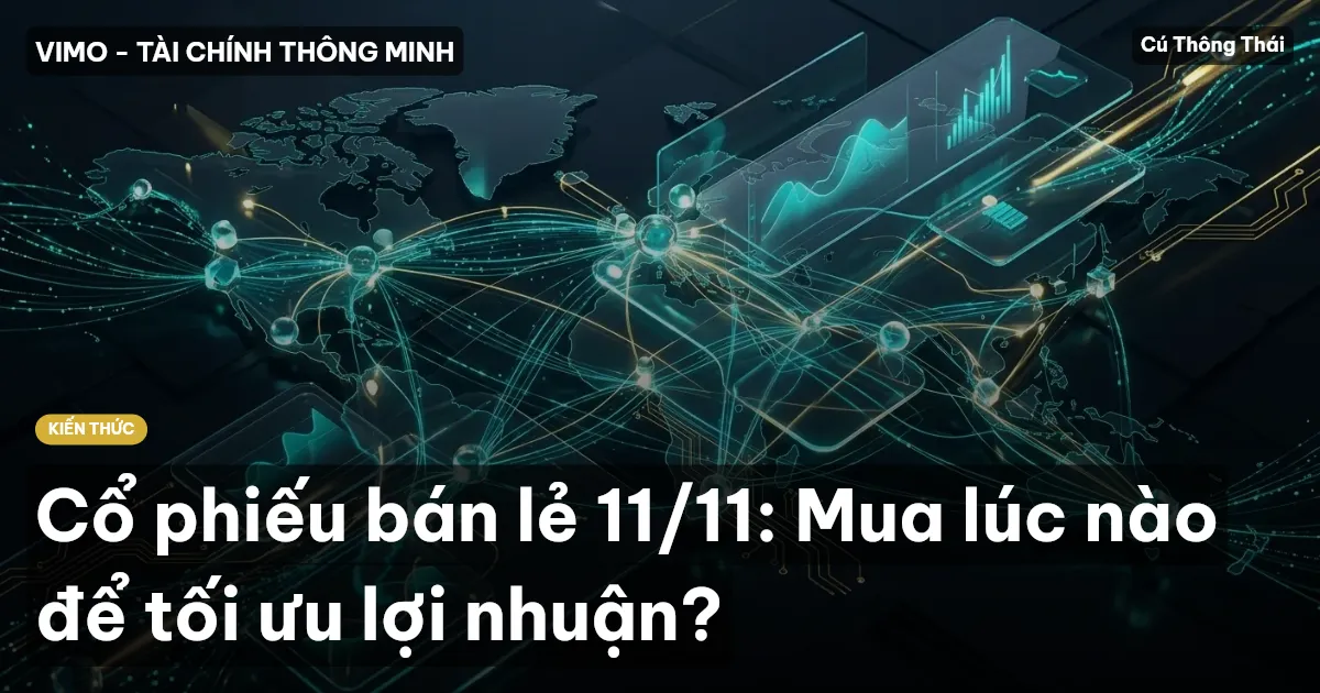 Cổ phiếu bán lẻ 11/11: Mua lúc nào để tối ưu lợi nhuận?