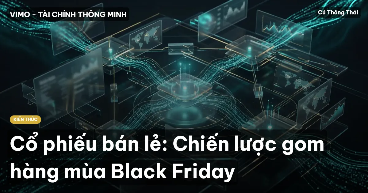 Cổ phiếu bán lẻ: Chiến lược gom hàng mùa Black Friday