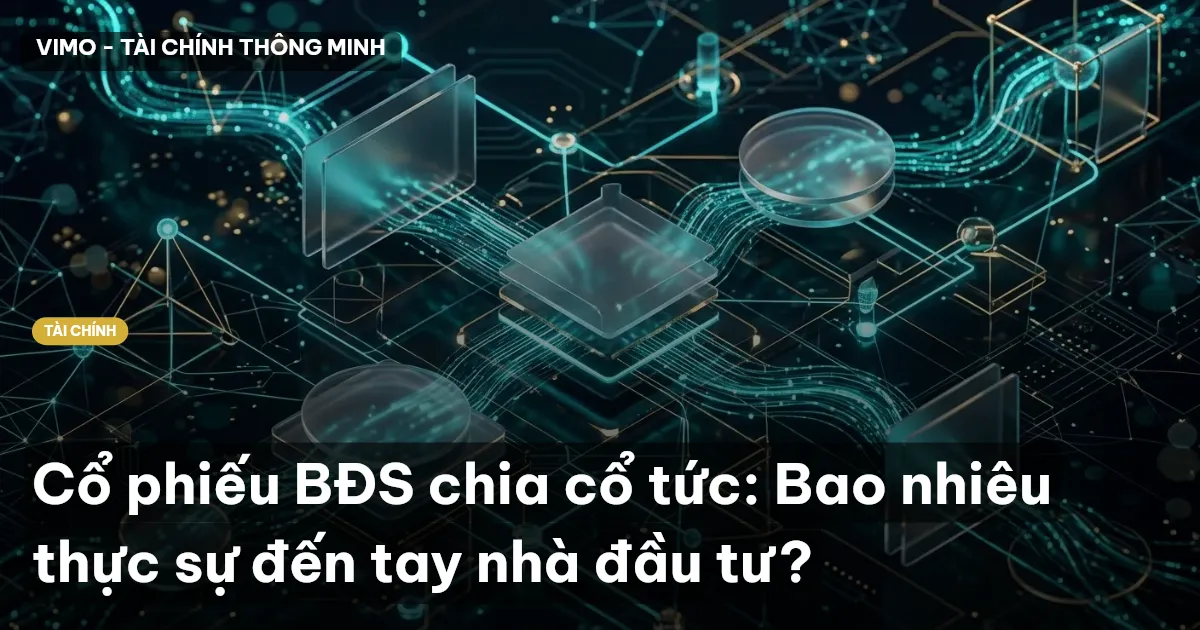 Cổ phiếu BĐS chia cổ tức: Bao nhiêu thực sự đến tay nhà đầu tư?