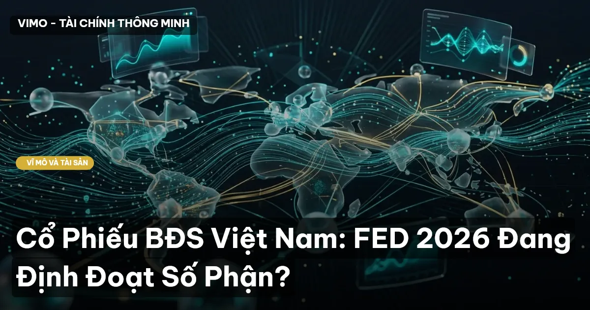 Cổ Phiếu BĐS Việt Nam: FED 2026 Đang Định Đoạt Số Phận?