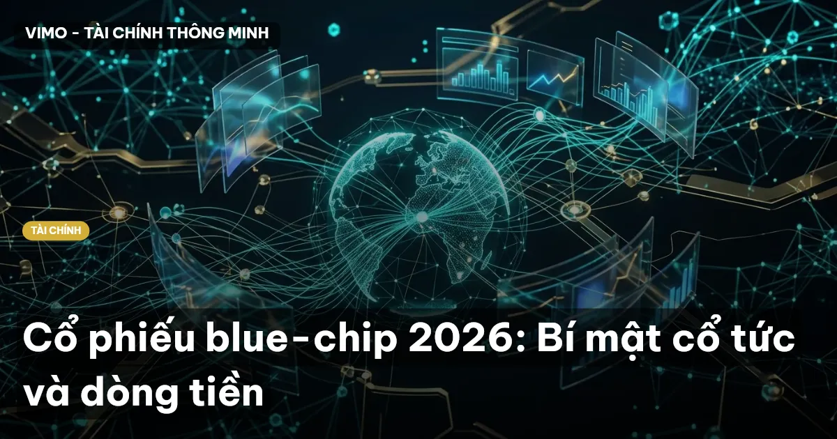 Cổ phiếu blue-chip 2026: Bí mật cổ tức và dòng tiền