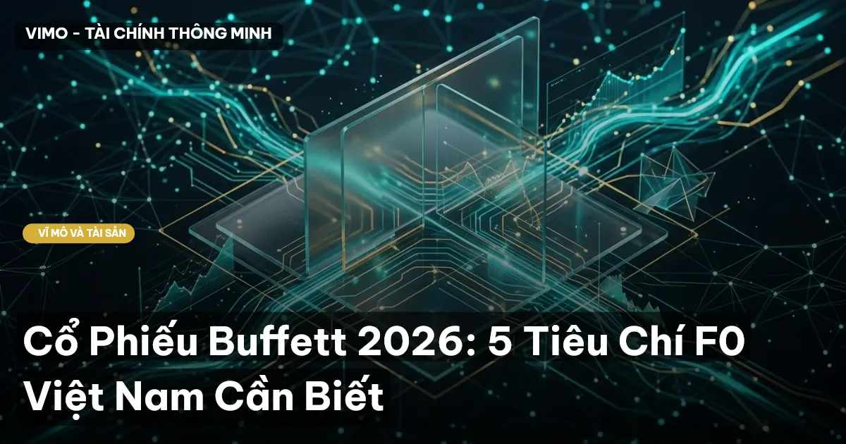 Cổ Phiếu Buffett 2026: 5 Tiêu Chí F0 Việt Nam Cần Biết