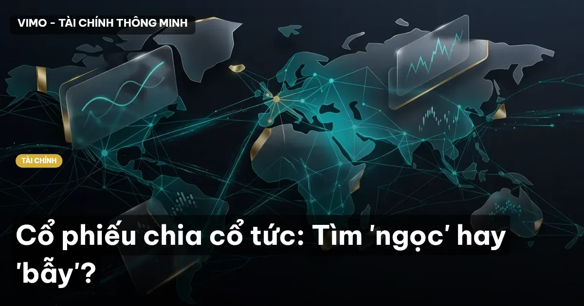 Cổ phiếu chia cổ tức: Tìm 'ngọc' hay 'bẫy'?