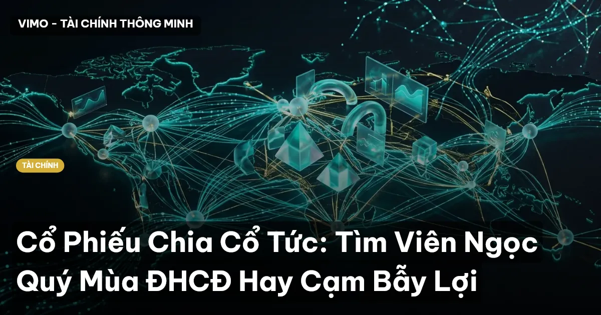 Cổ Phiếu Chia Cổ Tức: Tìm Viên Ngọc Quý Mùa ĐHCĐ Hay Cạm Bẫy Lợi