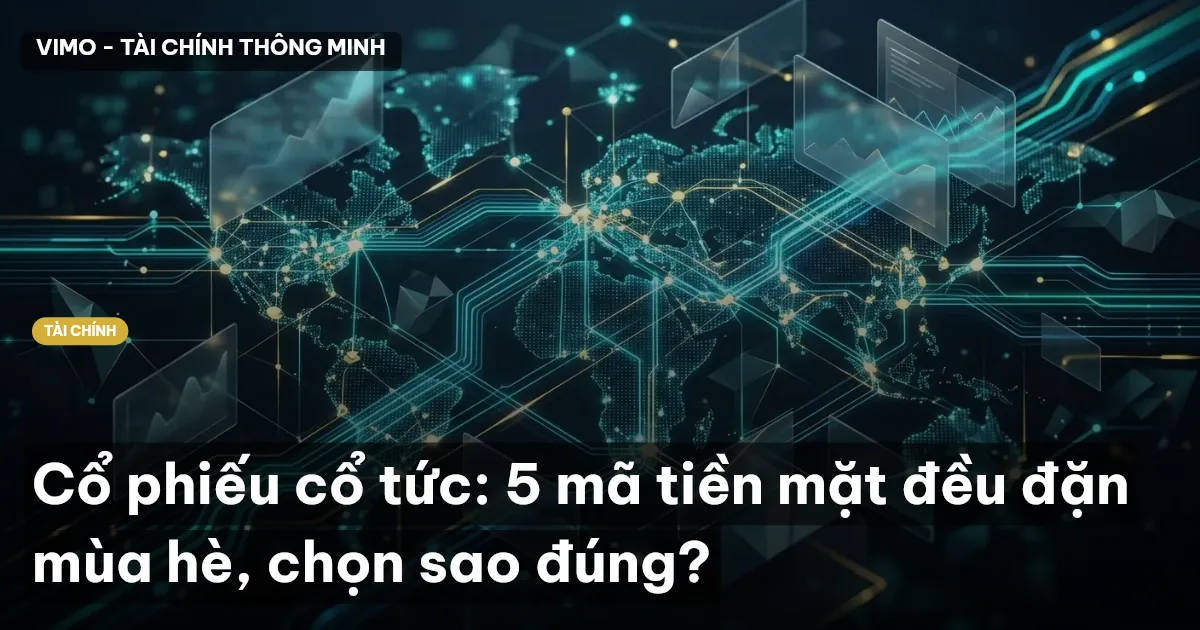 Cổ phiếu cổ tức: 5 mã tiền mặt đều đặn mùa hè, chọn sao đúng?