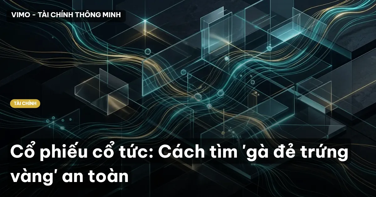 Cổ phiếu cổ tức: Cách tìm 'gà đẻ trứng vàng' an toàn