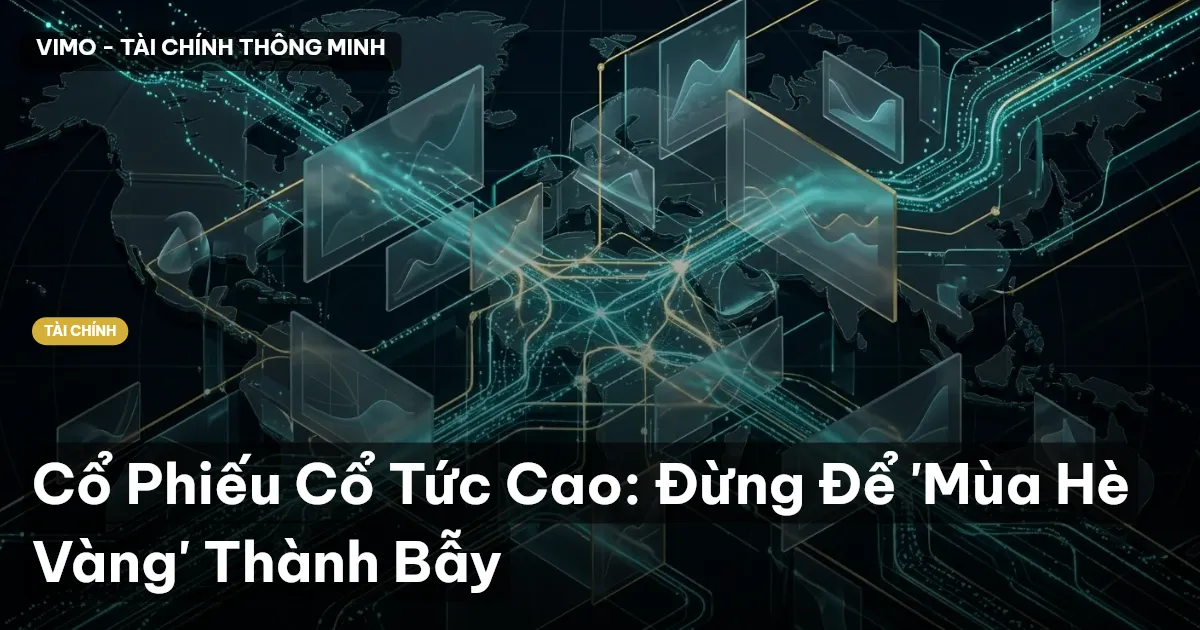 Cổ Phiếu Cổ Tức Cao: Đừng Để 'Mùa Hè Vàng' Thành Bẫy