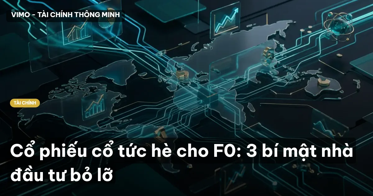 Cổ phiếu cổ tức hè cho F0: 3 bí mật nhà đầu tư bỏ lỡ