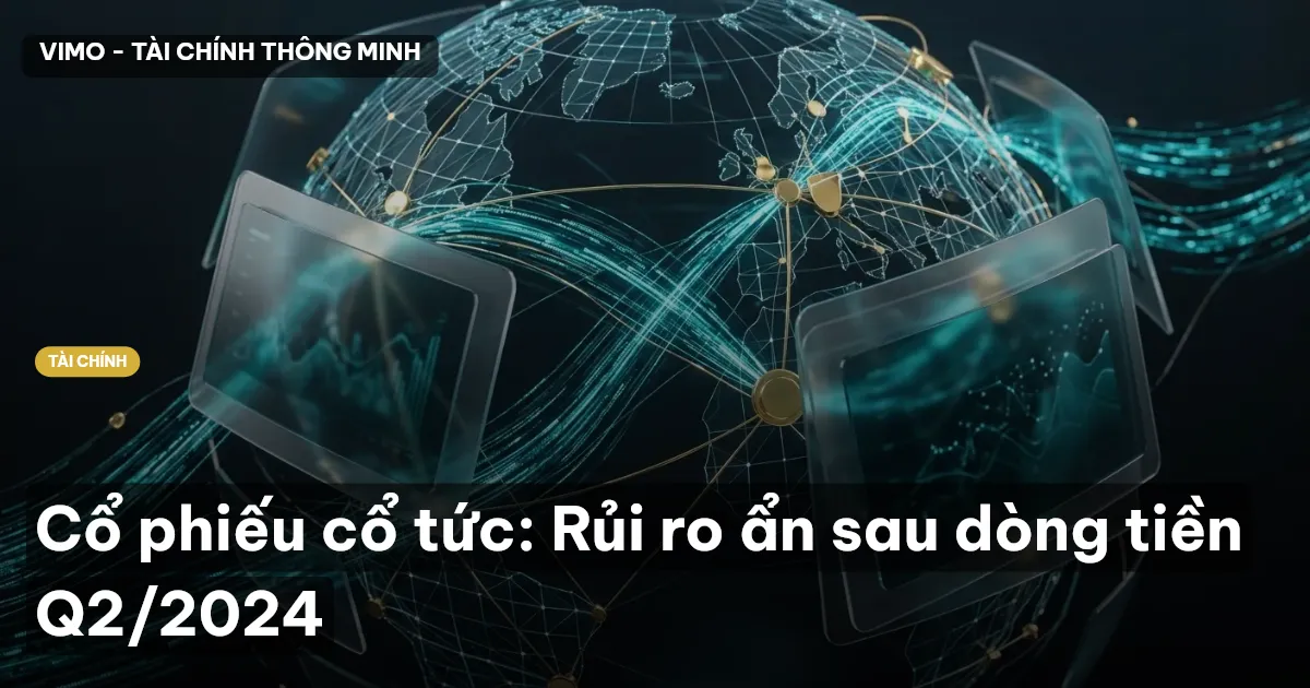 Cổ phiếu cổ tức: Rủi ro ẩn sau dòng tiền Q2/2024