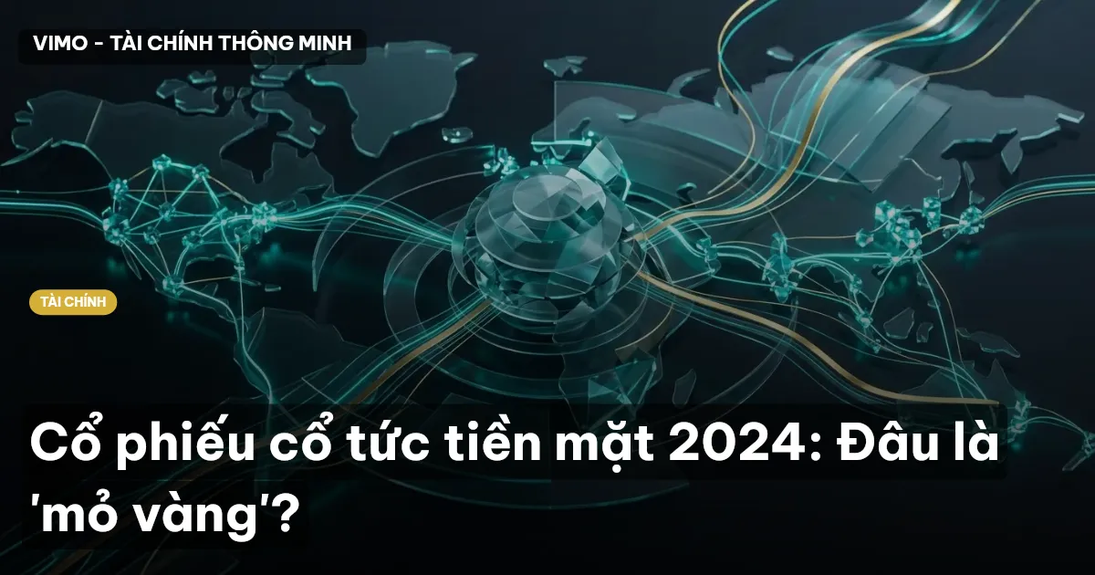 Cổ phiếu cổ tức tiền mặt 2024: Đâu là 'mỏ vàng'?