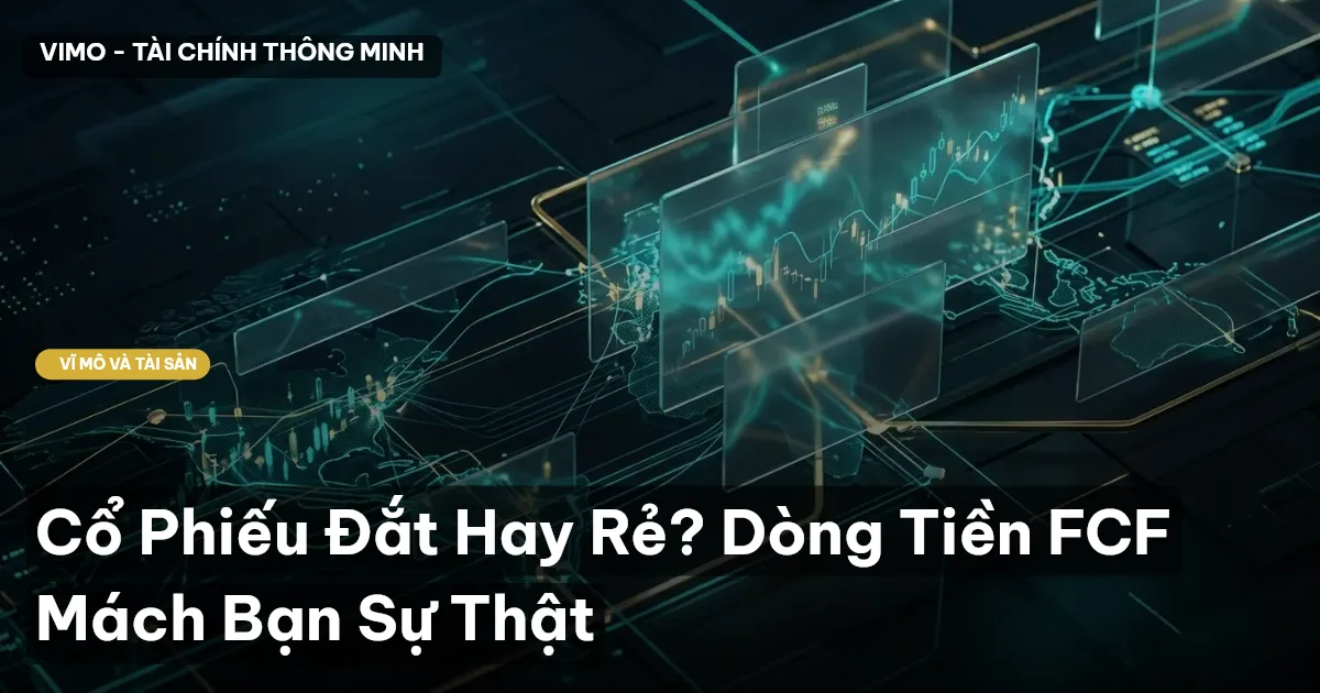 Cổ Phiếu Đắt Hay Rẻ? Dòng Tiền FCF Mách Bạn Sự Thật