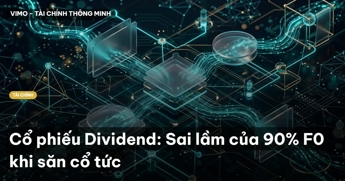 Cổ phiếu Dividend: Sai lầm của 90% F0 khi săn cổ tức