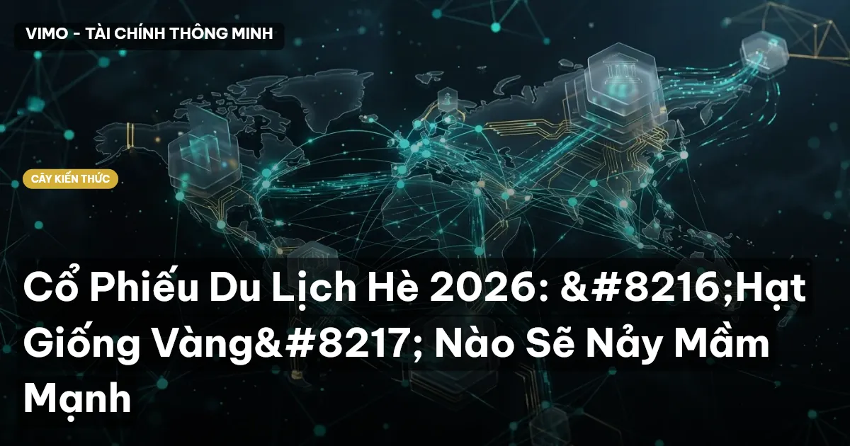 Cổ Phiếu Du Lịch Hè 2026: ‘Hạt Giống Vàng’ Nào Sẽ Nảy Mầm Mạnh
