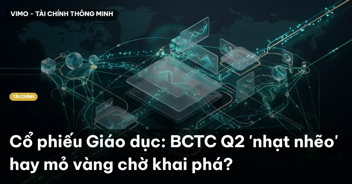 Cổ phiếu Giáo dục: BCTC Q2 'nhạt nhẽo' hay mỏ vàng chờ khai phá?