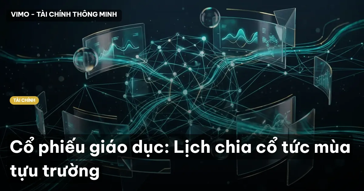 Cổ phiếu giáo dục: Lịch chia cổ tức mùa tựu trường