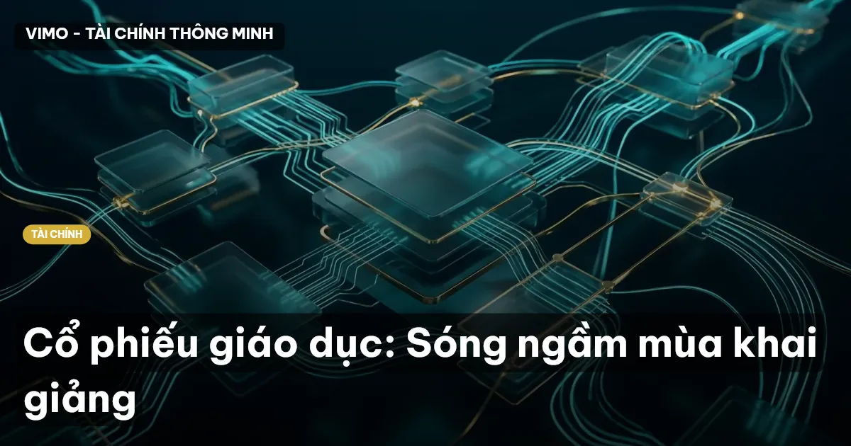 Cổ phiếu giáo dục: Sóng ngầm mùa khai giảng