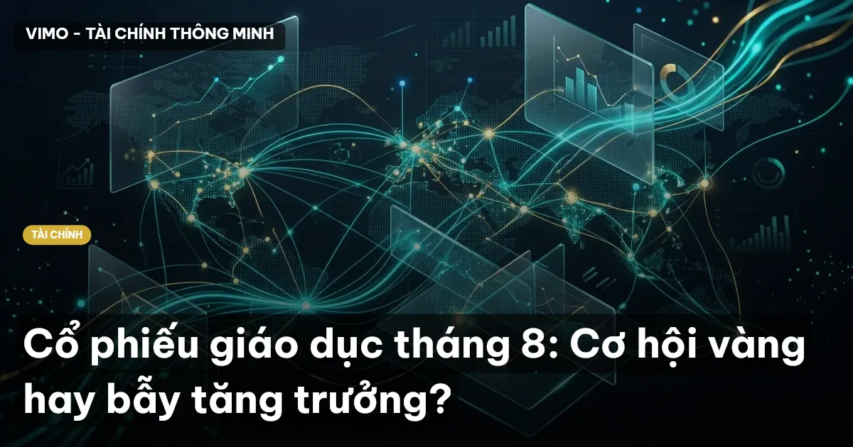 Cổ phiếu giáo dục tháng 8: Cơ hội vàng hay bẫy tăng trưởng?