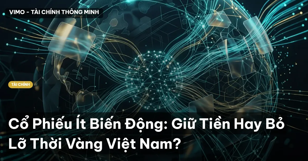 Cổ Phiếu Ít Biến Động: Giữ Tiền Hay Bỏ Lỡ Thời Vàng Việt Nam?