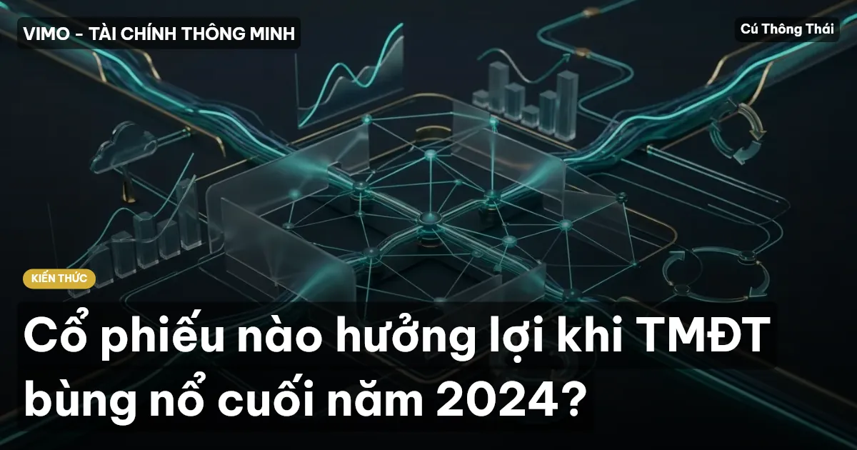 Cổ phiếu nào hưởng lợi khi TMĐT bùng nổ cuối năm 2024?