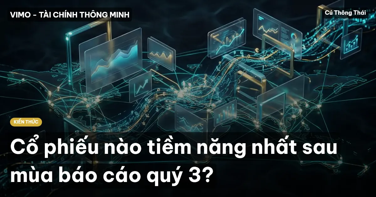 Cổ phiếu nào tiềm năng nhất sau mùa báo cáo quý 3?
