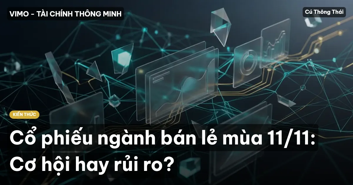 Cổ phiếu ngành bán lẻ mùa 11/11: Cơ hội hay rủi ro?