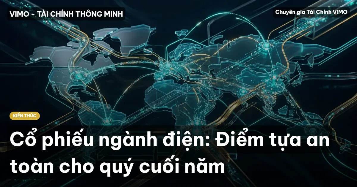 Cổ phiếu ngành điện: Điểm tựa an toàn cho quý cuối năm
