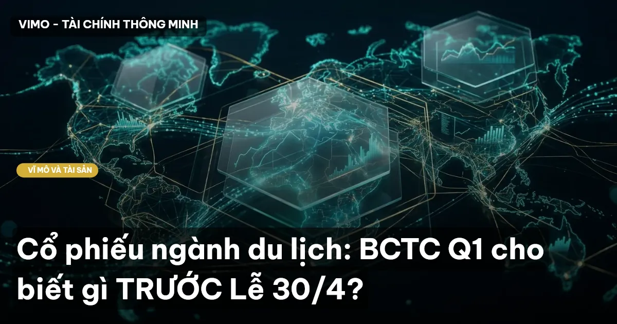 Cổ phiếu ngành du lịch: BCTC Q1 cho biết gì TRƯỚC Lễ 30/4?