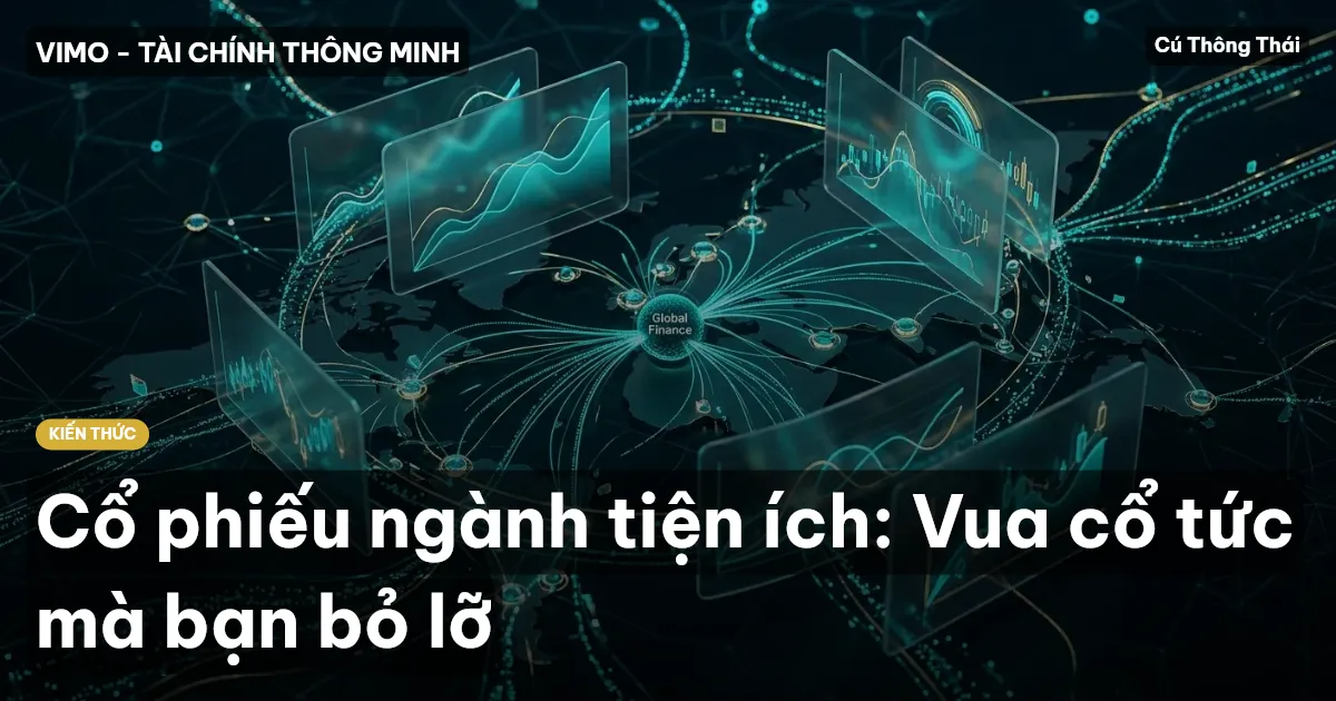 Cổ phiếu ngành tiện ích: Vua cổ tức mà bạn bỏ lỡ