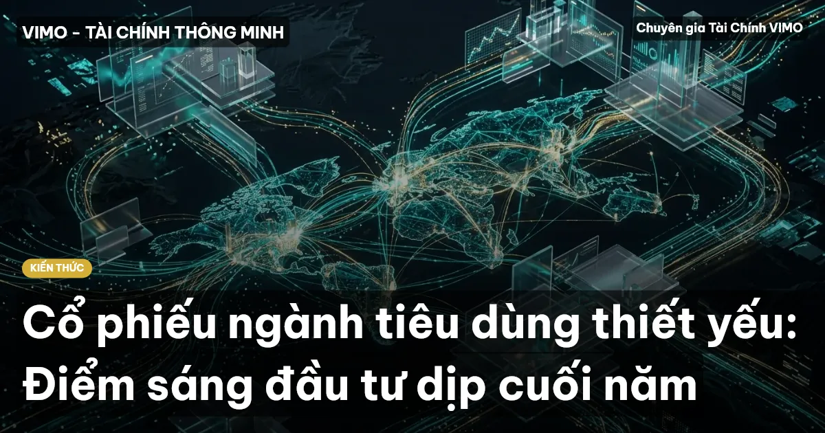 Cổ phiếu ngành tiêu dùng thiết yếu: Điểm sáng đầu tư dịp cuối năm