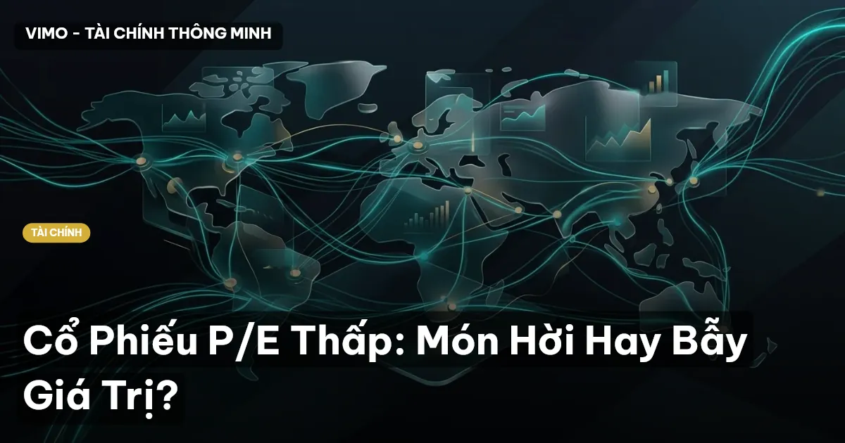 Cổ Phiếu P/E Thấp: Món Hời Hay Bẫy Giá Trị?