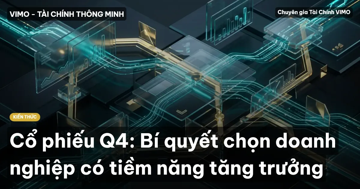 Cổ phiếu Q4: Bí quyết chọn doanh nghiệp có tiềm năng tăng trưởng