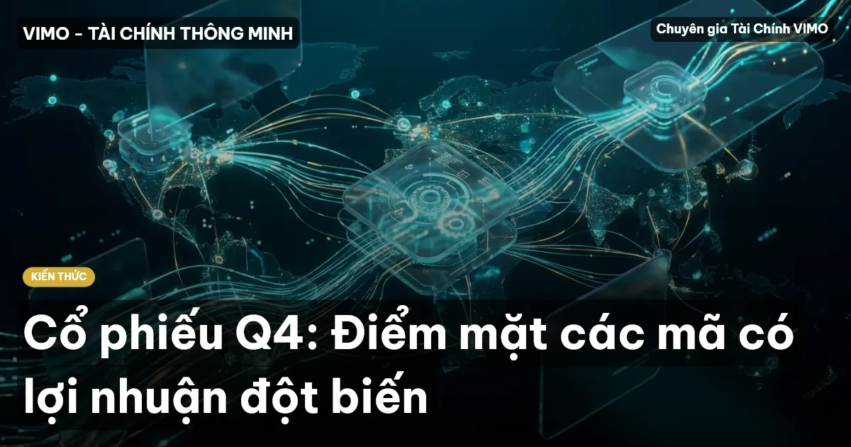 Cổ phiếu Q4: Điểm mặt các mã có lợi nhuận đột biến