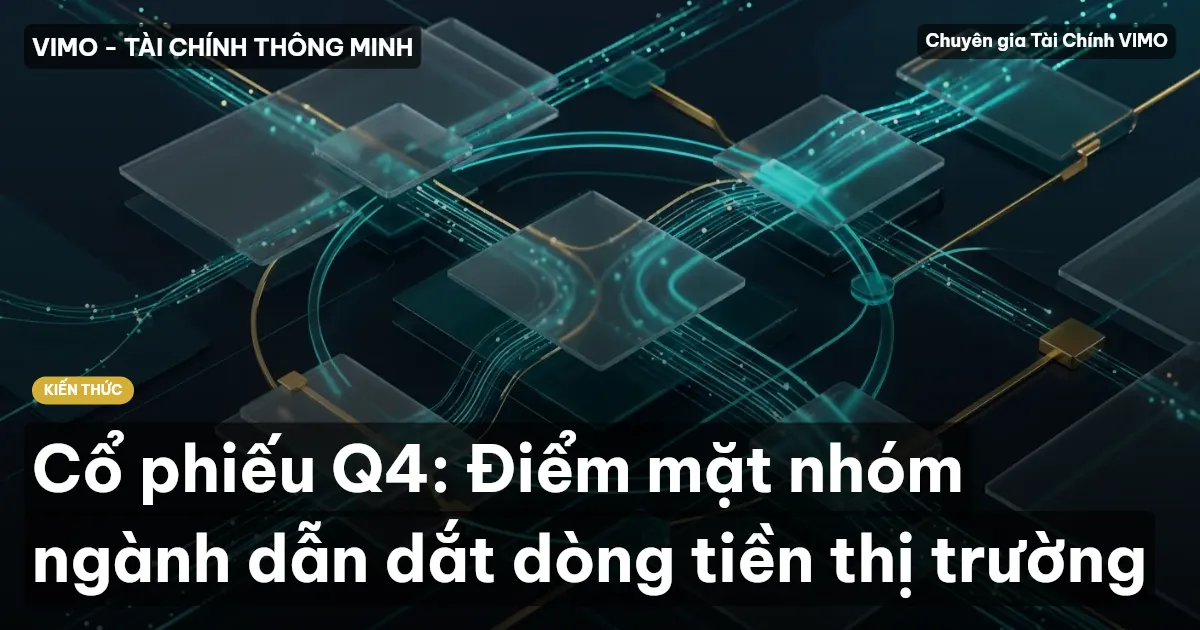 Cổ phiếu Q4: Điểm mặt nhóm ngành dẫn dắt dòng tiền thị trường