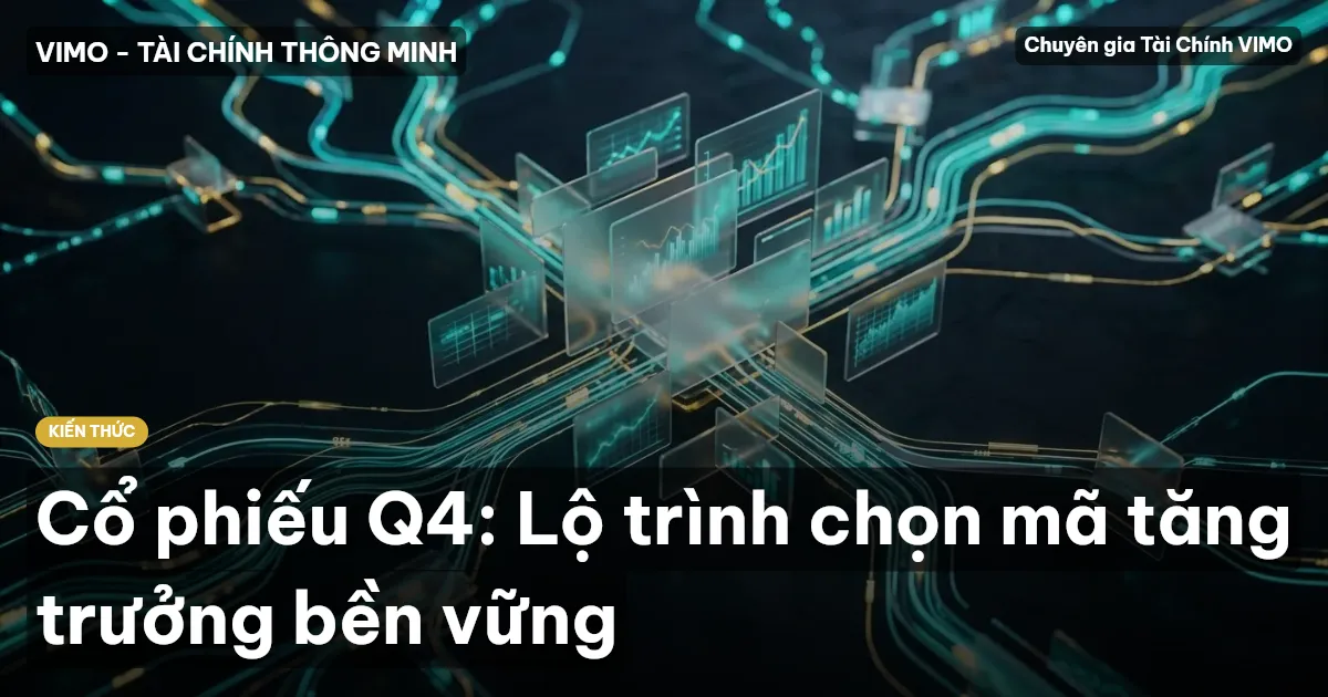 Cổ phiếu Q4: Lộ trình chọn mã tăng trưởng bền vững