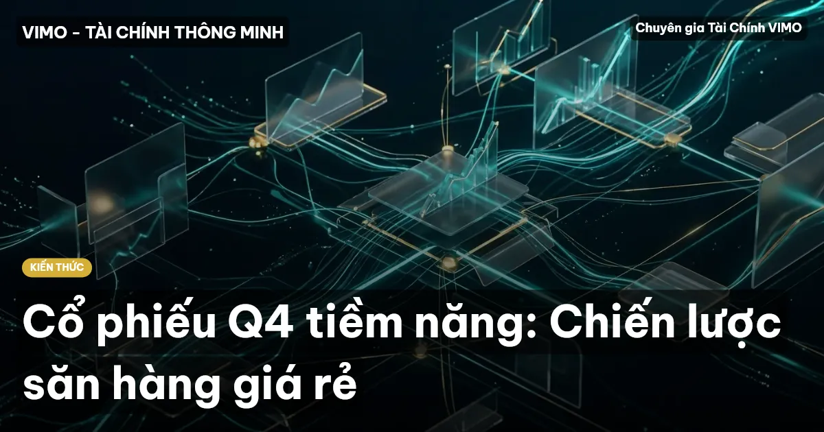 Cổ phiếu Q4 tiềm năng: Chiến lược săn hàng giá rẻ
