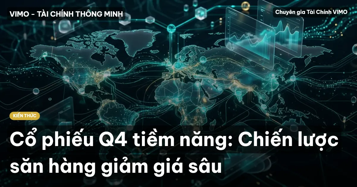 Cổ phiếu Q4 tiềm năng: Chiến lược săn hàng giảm giá sâu