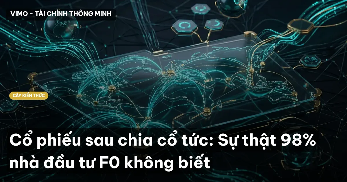 Cổ phiếu sau chia cổ tức: Sự thật 98% nhà đầu tư F0 không biết