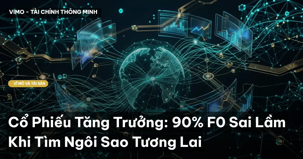 Cổ Phiếu Tăng Trưởng: 90% F0 Sai Lầm Khi Tìm Ngôi Sao Tương Lai