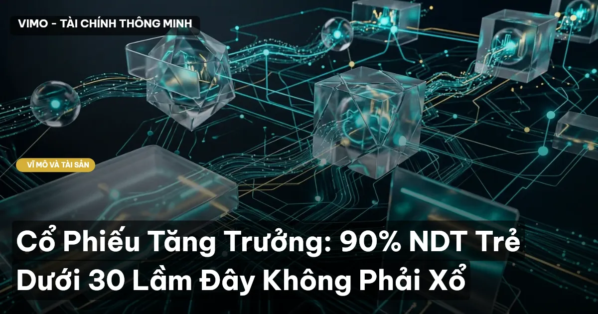 Cổ Phiếu Tăng Trưởng: 90% NDT Trẻ Dưới 30 Lầm Đây Không Phải Xổ