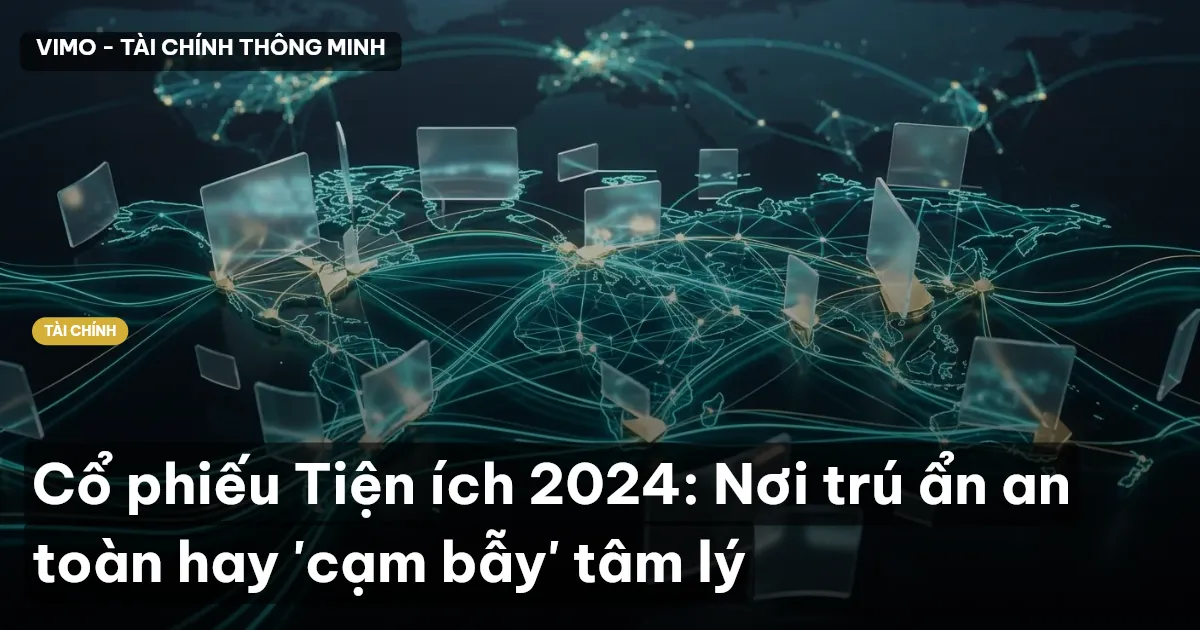 Cổ phiếu Tiện ích 2024: Nơi trú ẩn an toàn hay 'cạm bẫy' tâm lý